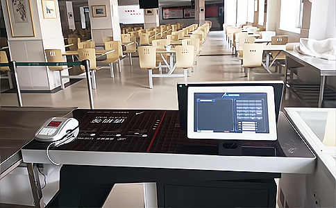 RFID桌面式读写器HR9006用于RFID应用于智能餐饮自助结算