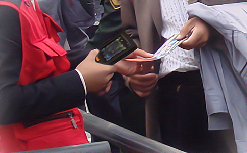 RFID手持机应用于门票防伪签到管理